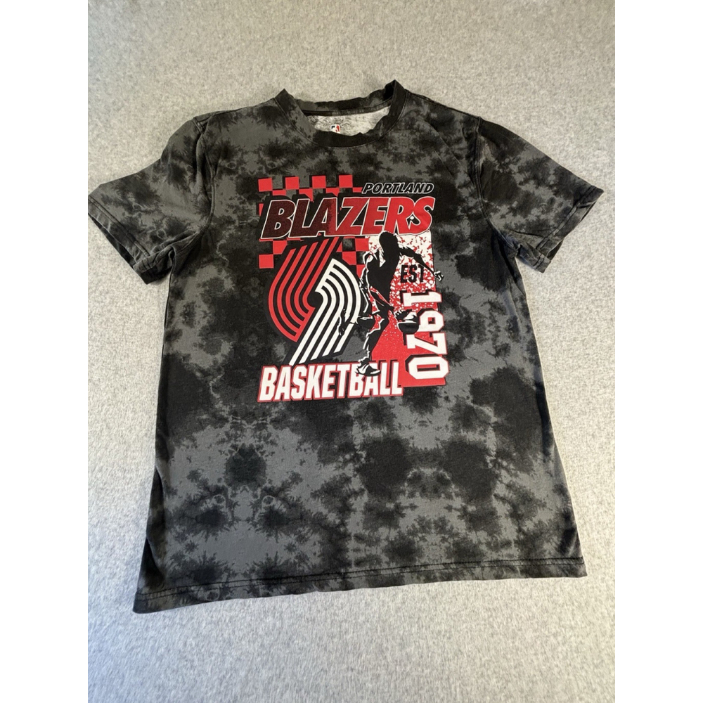 Portland Trail‎ Blazers Tie Dye Shirt NBA Basketball Est 1970 Men’s Large
